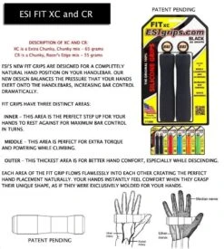 ESI Grips ESI Fit CR Ergo 7 ESI Grips ESI Fit CR Ergo -Bike Accessories Sale 59223 esi fit cr ergo