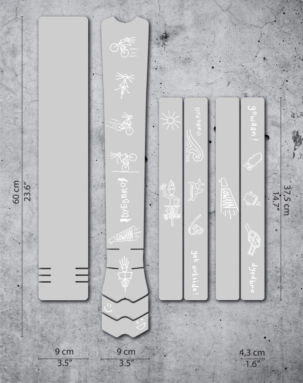 Dyedbro Gowaan White Matt 7 Dyedbro Gowaan White Matt - Image 5